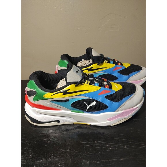 9 PUMA RS-Fast International Flags Black Grey Yellow Green 9 main image 4
